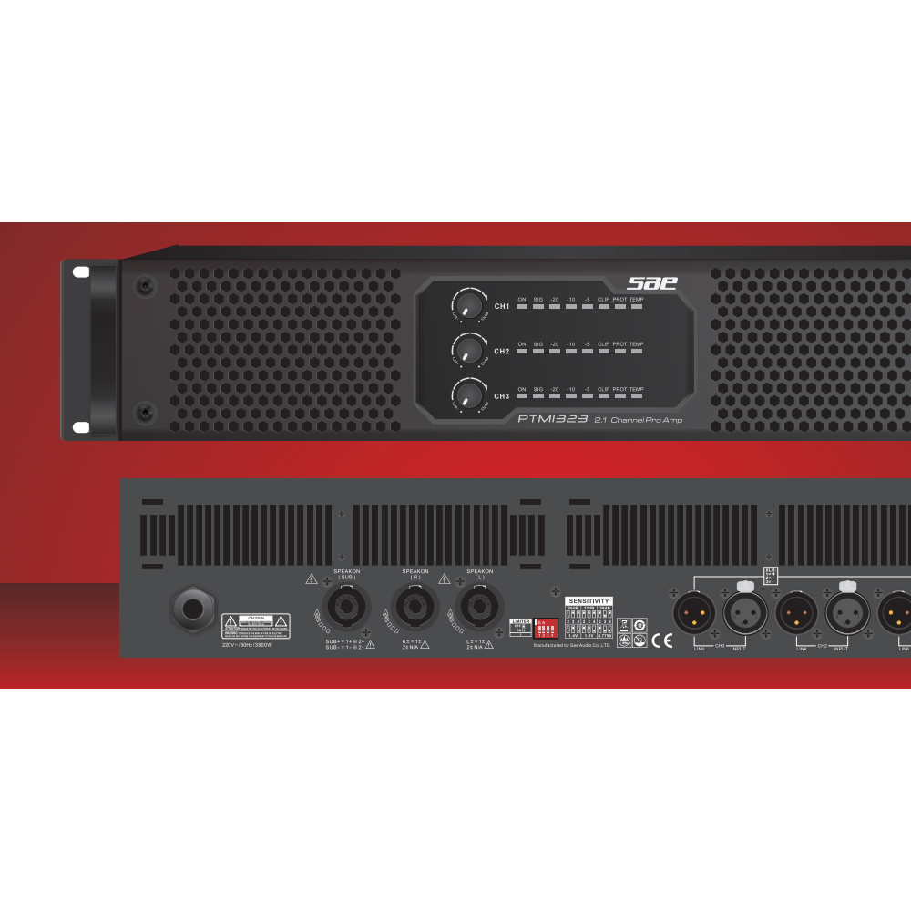 MODEL-PTM Series Power Amplifier